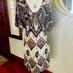 Christina-love Boho Tie Dyed Dress